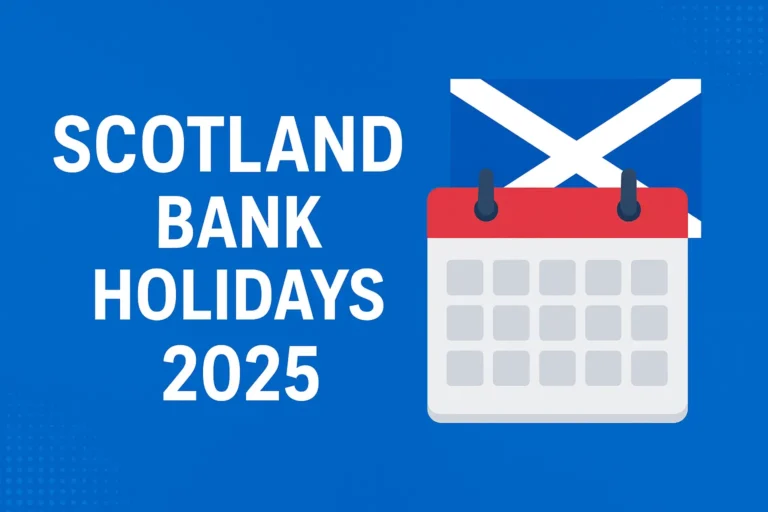 Scotland Bank Holidays 2025