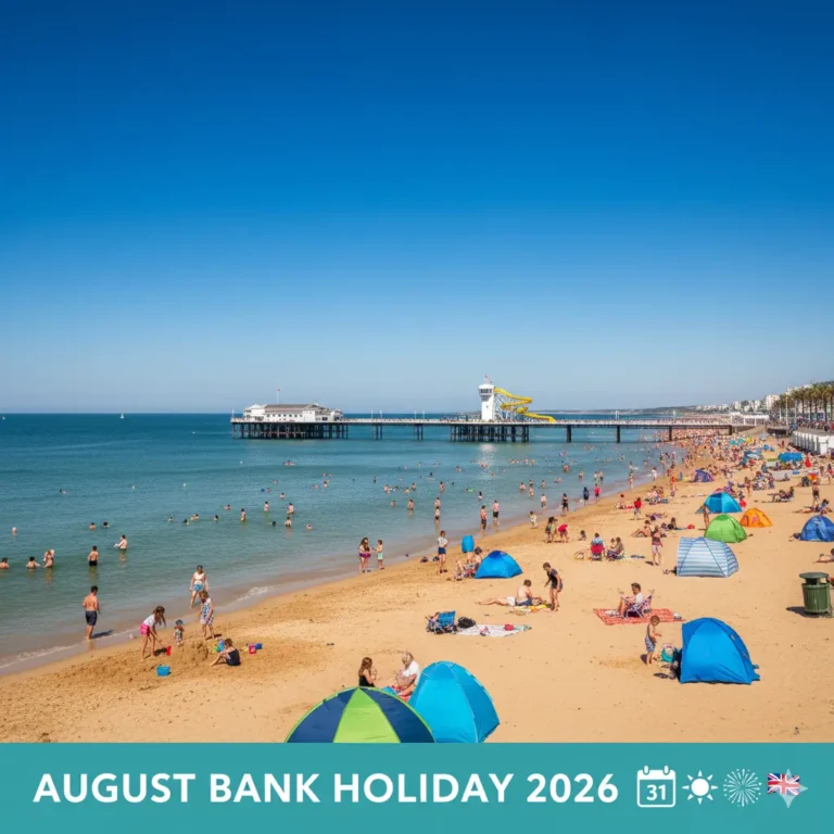 August Bank Holiday 2026 UK
