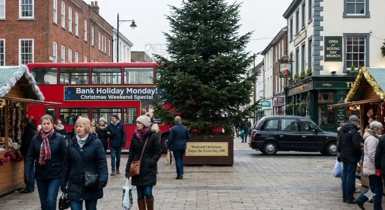 what happens when Christmas falls on a weekend 7 generate an image on What Happens When Christmas Falls on a Weekend in the UK